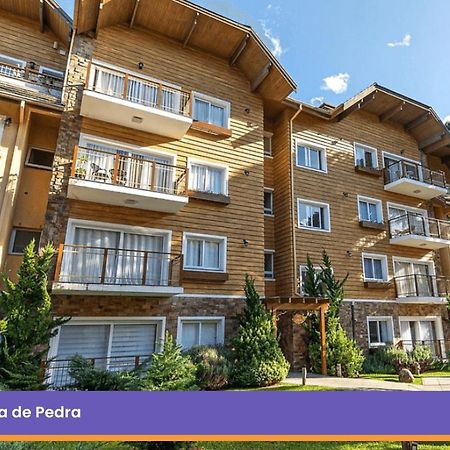 Rosa Edificio Casa De Pedra Leilighet Gramado Eksteriør bilde